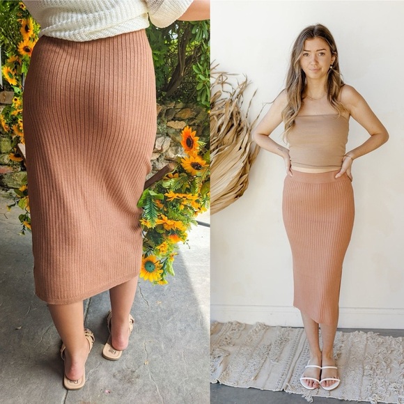 Anne Klein Dresses & Skirts - Anne Klein, long brown skirt (new with tag), size M